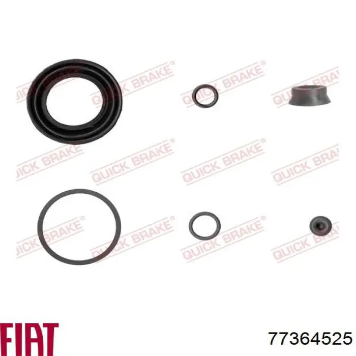 77364525 Fiat/Alfa/Lancia pinza de freno trasera izquierda