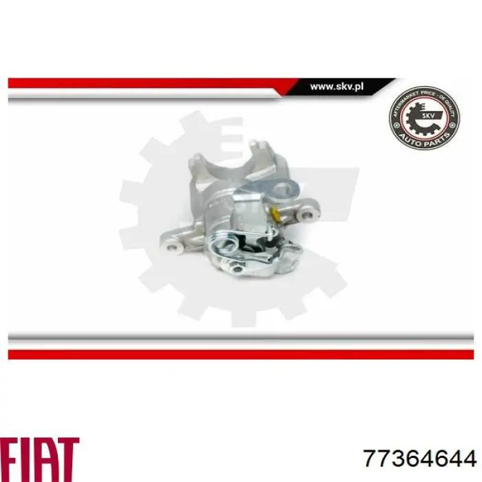 Comprar 77364644 Fiat/Alfa/Lancia Pinza de freno trasera derecha