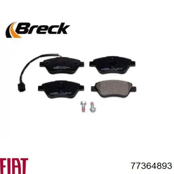 Pastillas de freno delanteras Fiat Stilo 192