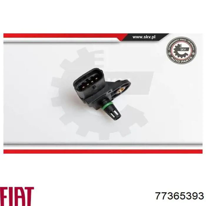 77365393 Fiat/Alfa/Lancia sensor de presion de carga (inyeccion de aire turbina)