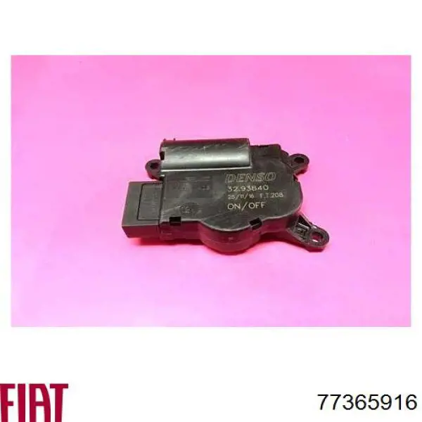 Actuador de compuerta de calefacción Fiat/Alfa/Lancia 77365916 precio, desde 34,20 EUR