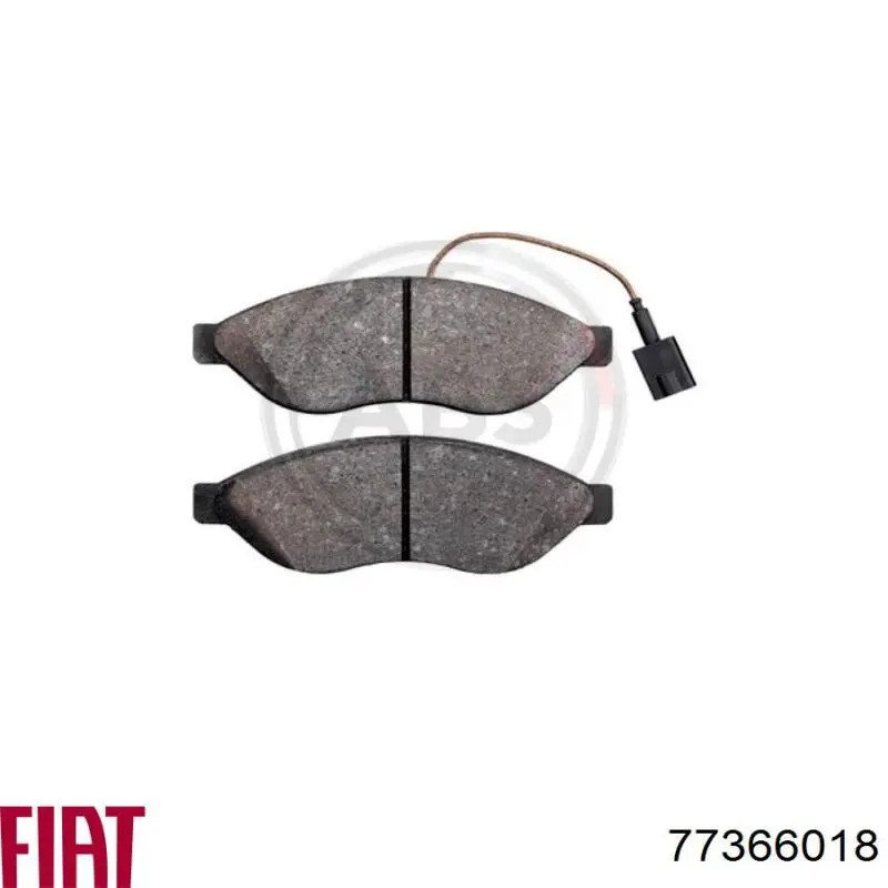 Pastillas de freno 77366018 Fiat/Alfa/Lancia