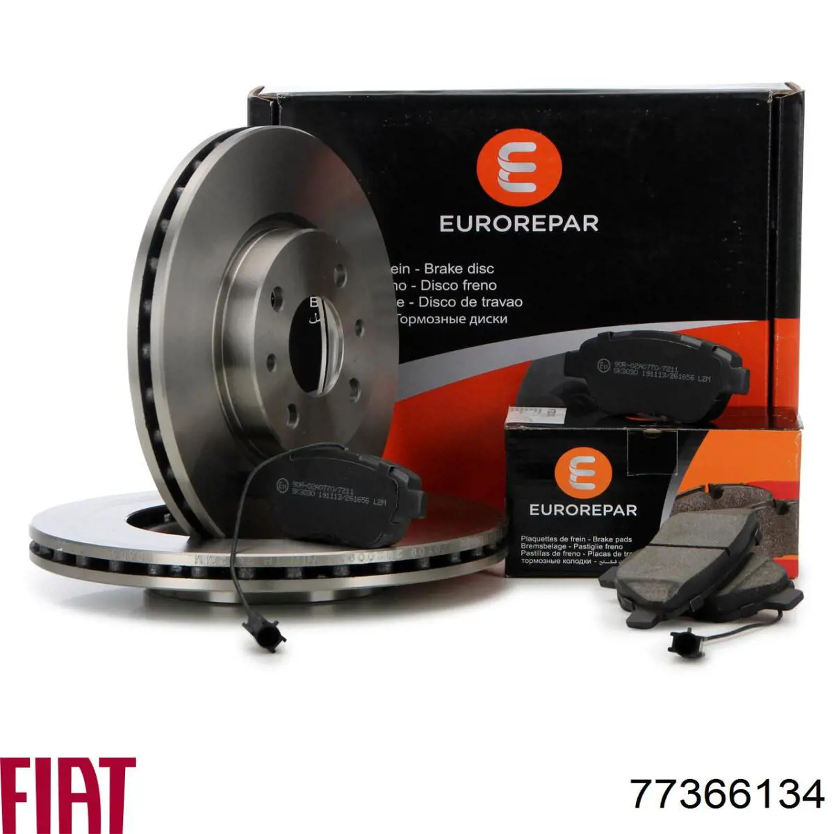 Pastillas de freno delanteras Fiat Stilo 192