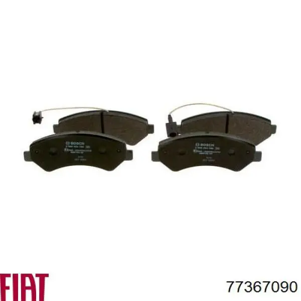 Pastillas de freno 77367090 Fiat/Alfa/Lancia