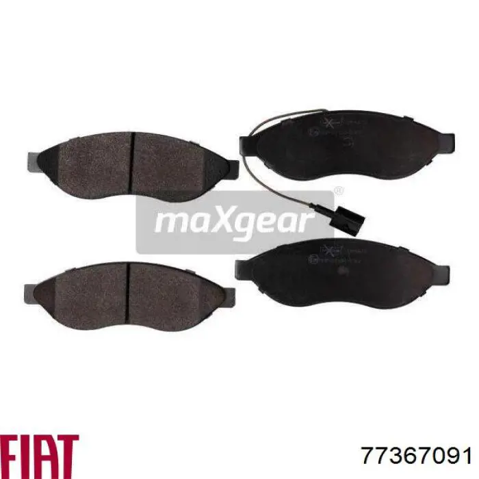 Comprar 77367091 Fiat/Alfa/Lancia Pastillas delanteras de freno