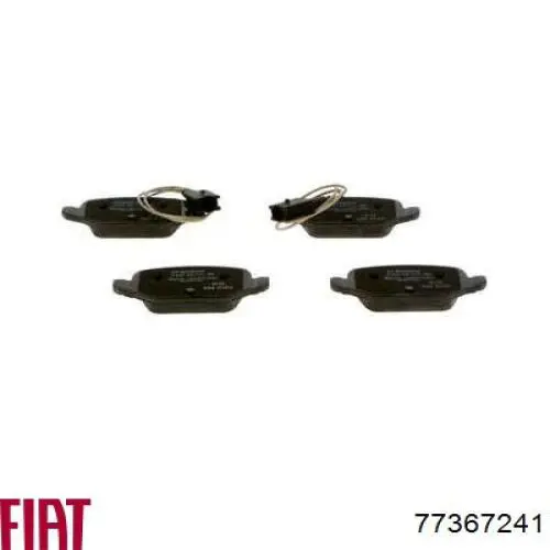 77367241 Fiat/Alfa/Lancia Pastillas delanteras