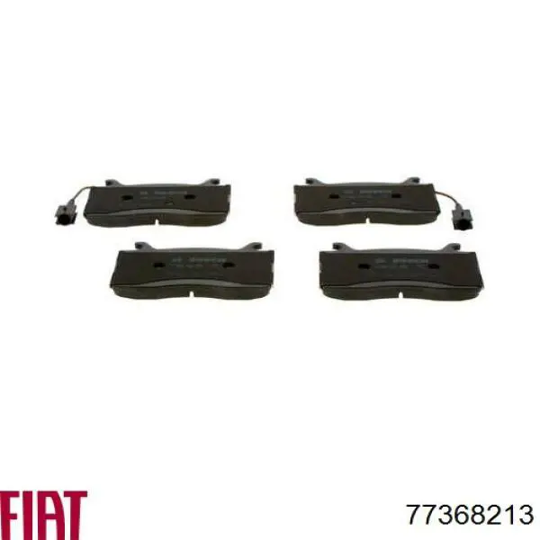 Comprar 77368213 Fiat/Alfa/Lancia Pastillas delanteras de freno