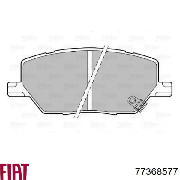 Pastillas freno delanteras Fiat/Alfa/Lancia 77368577 precio, desde 27,71 EUR