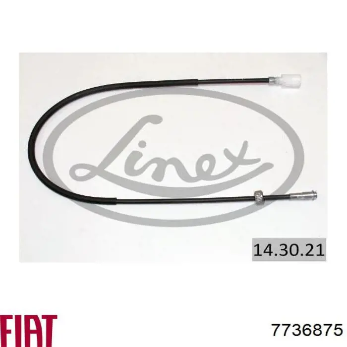 Cable velocímetro 111576 Adriauto