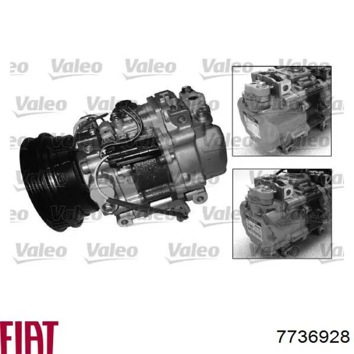 46542341 Fiat/Alfa/Lancia compresor de aire acondicionado