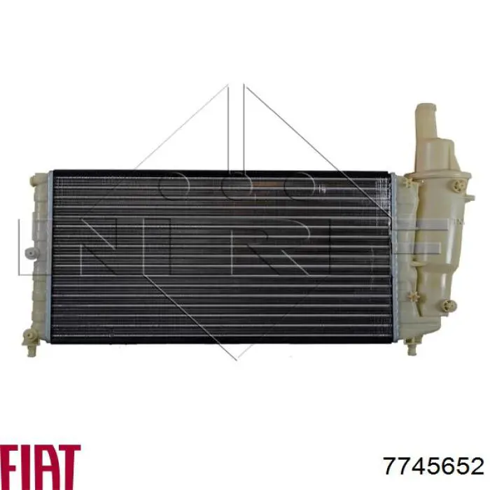 7745652 Fiat/Alfa/Lancia radiador refrigeración del motor