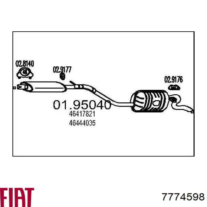 7774598 Fiat/Alfa/Lancia