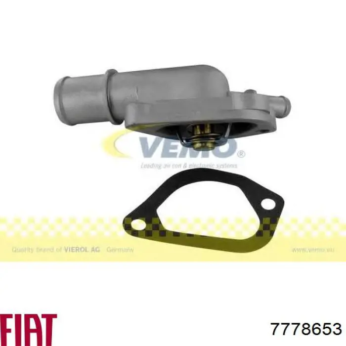 Caja del termostato Fiat Punto 1 176