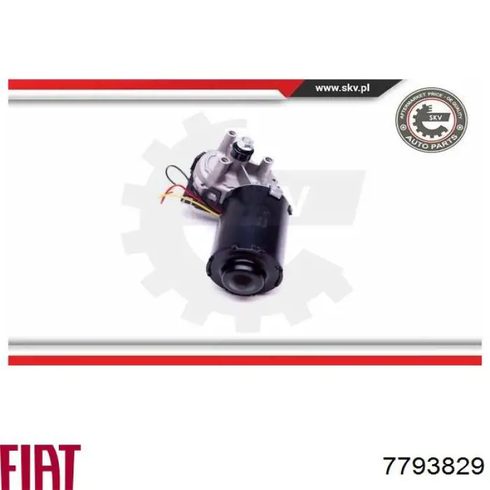 Motor limpiaparabrisas 460025A ERA Benelux