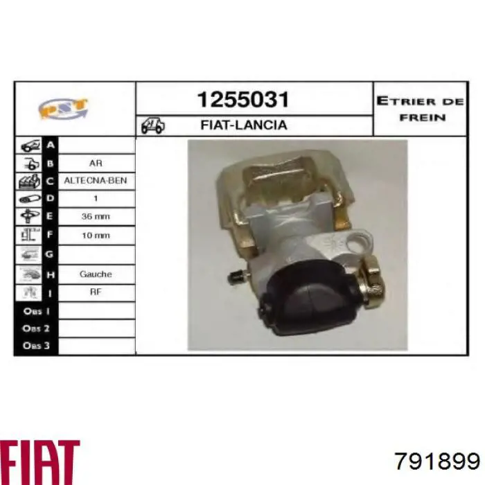 791899 Fiat/Alfa/Lancia