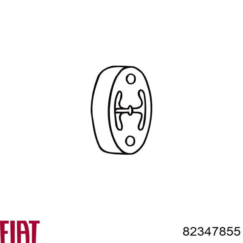 0082347855 Fiat/Alfa/Lancia soporte escape