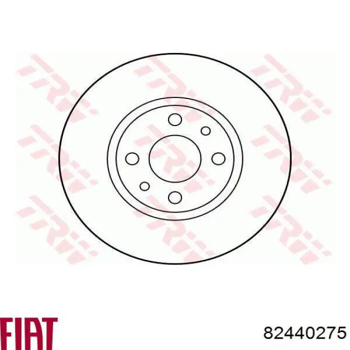 Disco de freno trasero Alfa Romeo 147 937