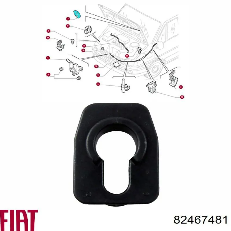 Capo De Bloqueo Fiat/Alfa/Lancia 60607024 precio, desde 1,85 USD