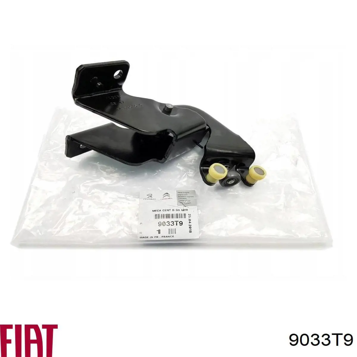 Rodillo central derecho de puerta corrediza 9033T9 Fiat/Alfa/Lancia