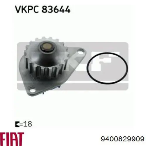 Tensor correa distribución 9400829909 Fiat/Alfa/Lancia