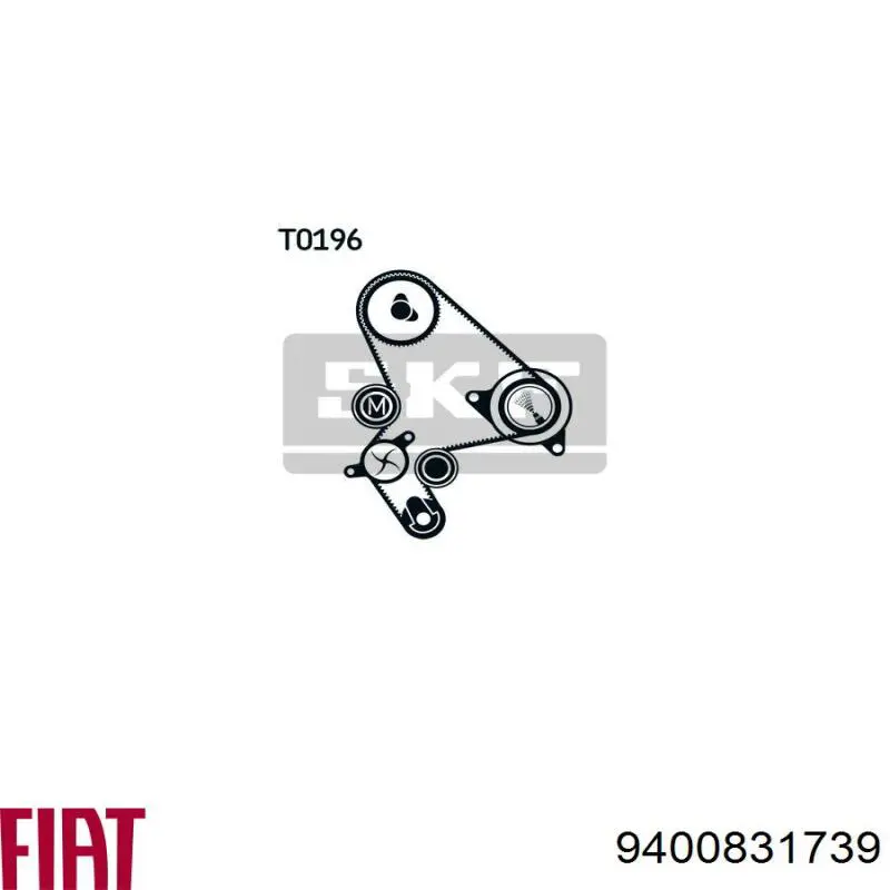 1276067J00000 Suzuki Kit correa de distribución