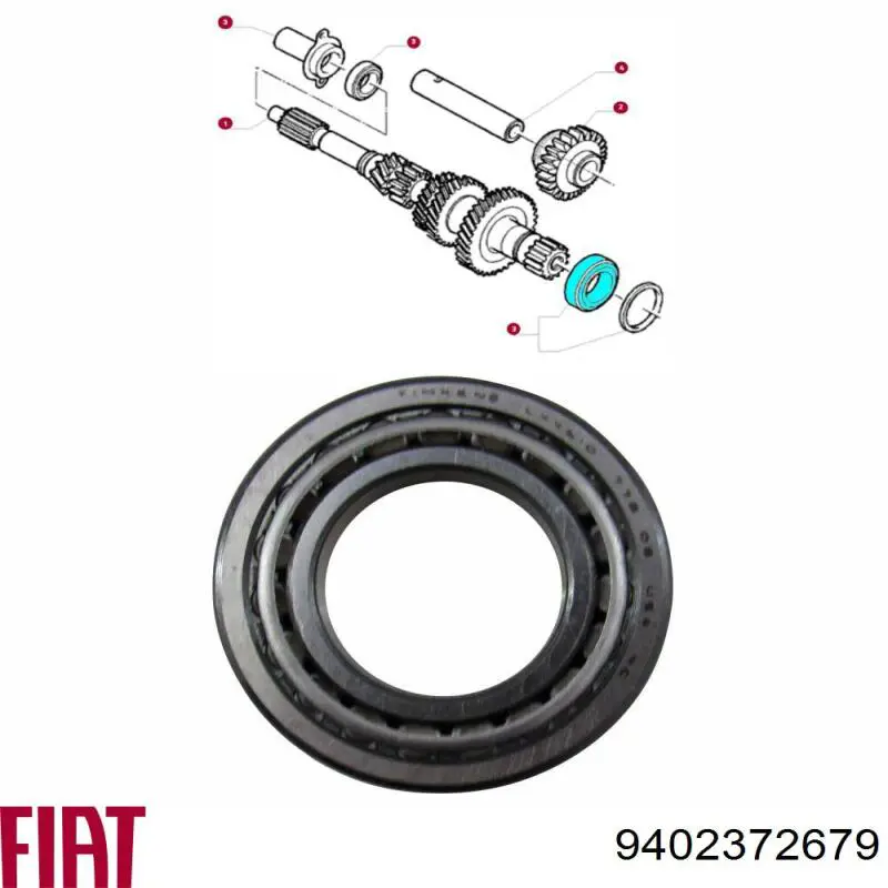 Comprar 9402372679 Fiat/Alfa/Lancia Cojinete, caja de cambios