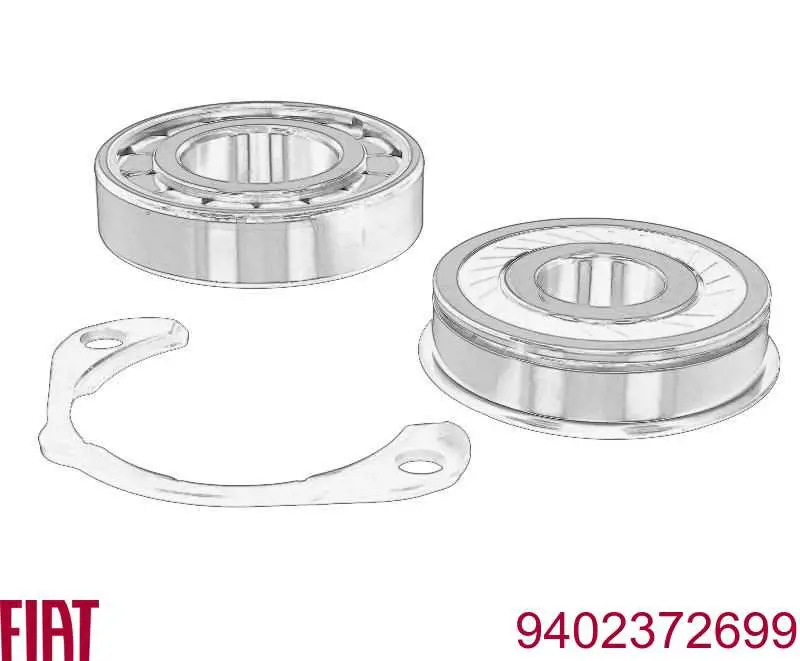 9402372699 Fiat/Alfa/Lancia Cojinete del eje secundario de la caja de cambios