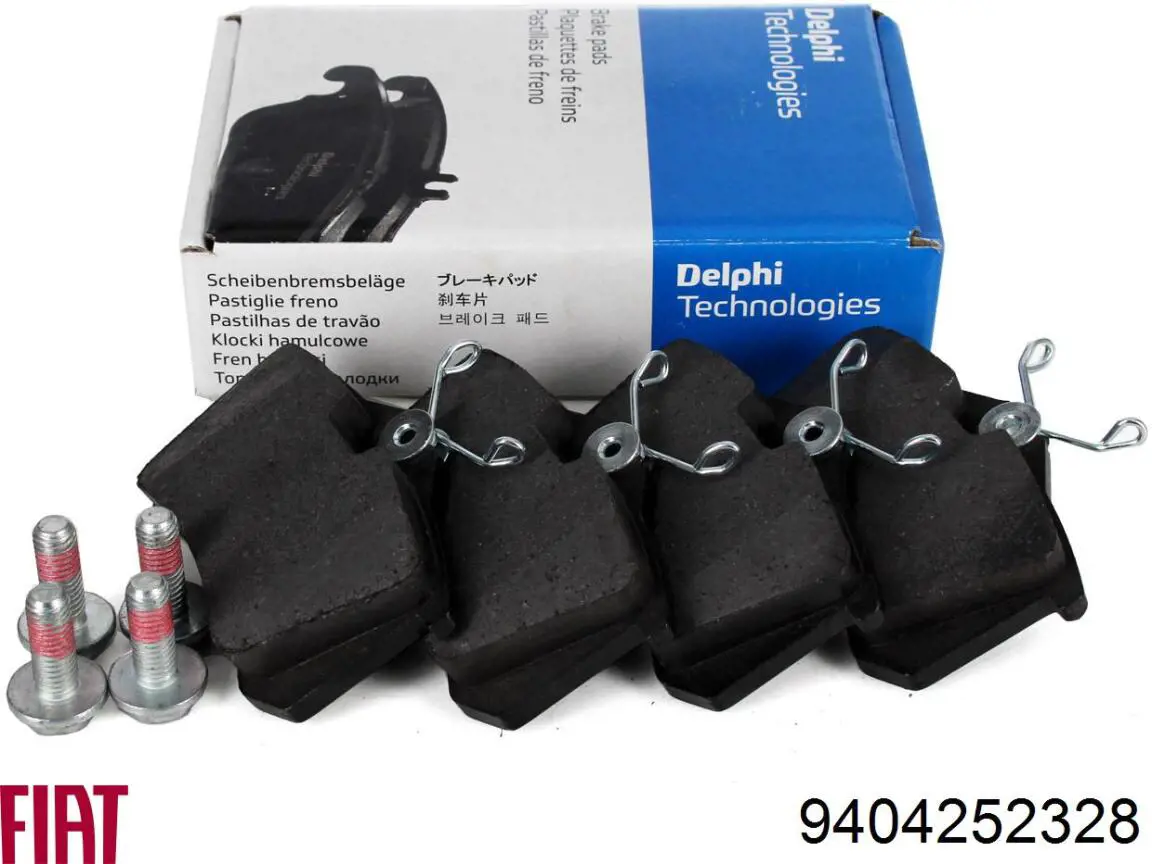 Comprar 9404252328 Fiat/Alfa/Lancia Pastillas de freno traseras