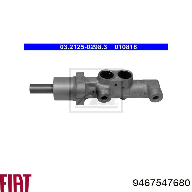 FBM137400 Open Parts cilindro principal de freno