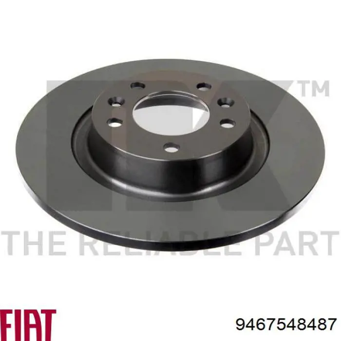Disco de freno trasero Fiat/Alfa/Lancia 9467548487 precio, desde 32,68 EUR