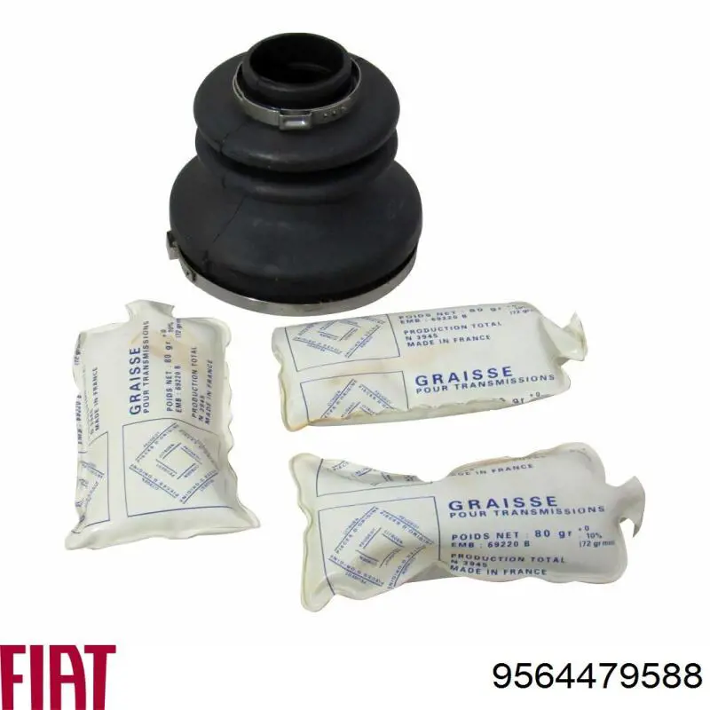 Fuelle de semieje delantero interior 9564479588 Fiat/Alfa/Lancia