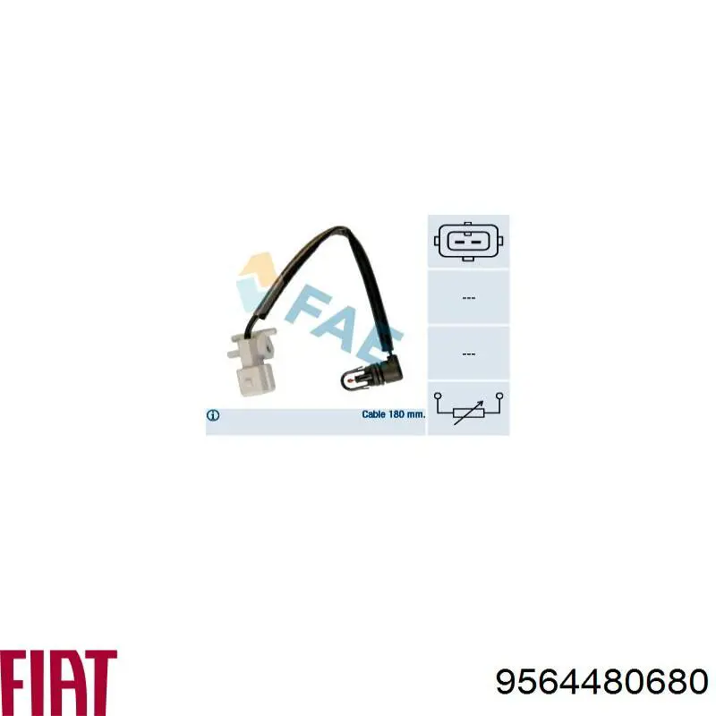 Sensor de temperatura del aire de admisión Fiat/Alfa/Lancia 9564480680 precio, desde 29,18 EUR
