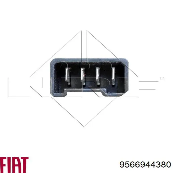 9566944380 Fiat/Alfa/Lancia motor eléctrico, ventilador habitáculo