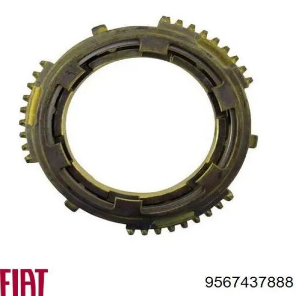 Sincronizador de 3ª y 4ª marcha 9567437888 Fiat/Alfa/Lancia