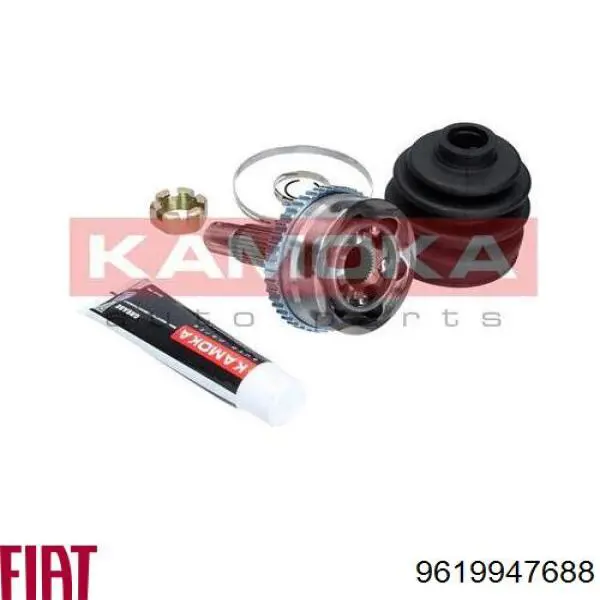9619947688 Fiat/Alfa/Lancia Semieje delantero derecho