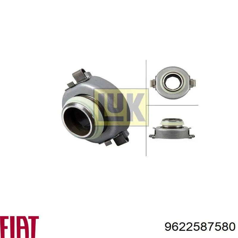 Cojinete de desembrague Fiat/Alfa/Lancia 9622587580 precio, desde 45,27 EUR