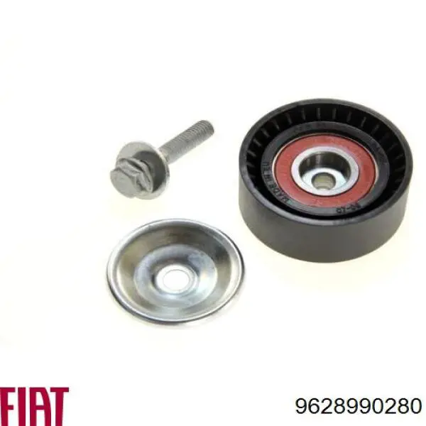 9628990280 Fiat/Alfa/Lancia rodillo, correa trapecial poli v