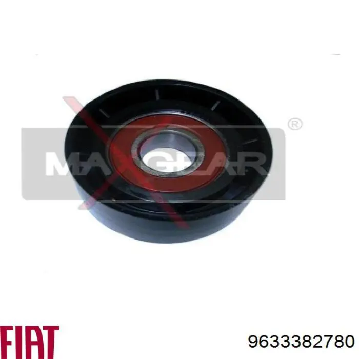 9633382780 Fiat/Alfa/Lancia rodillo, correa trapecial poli v