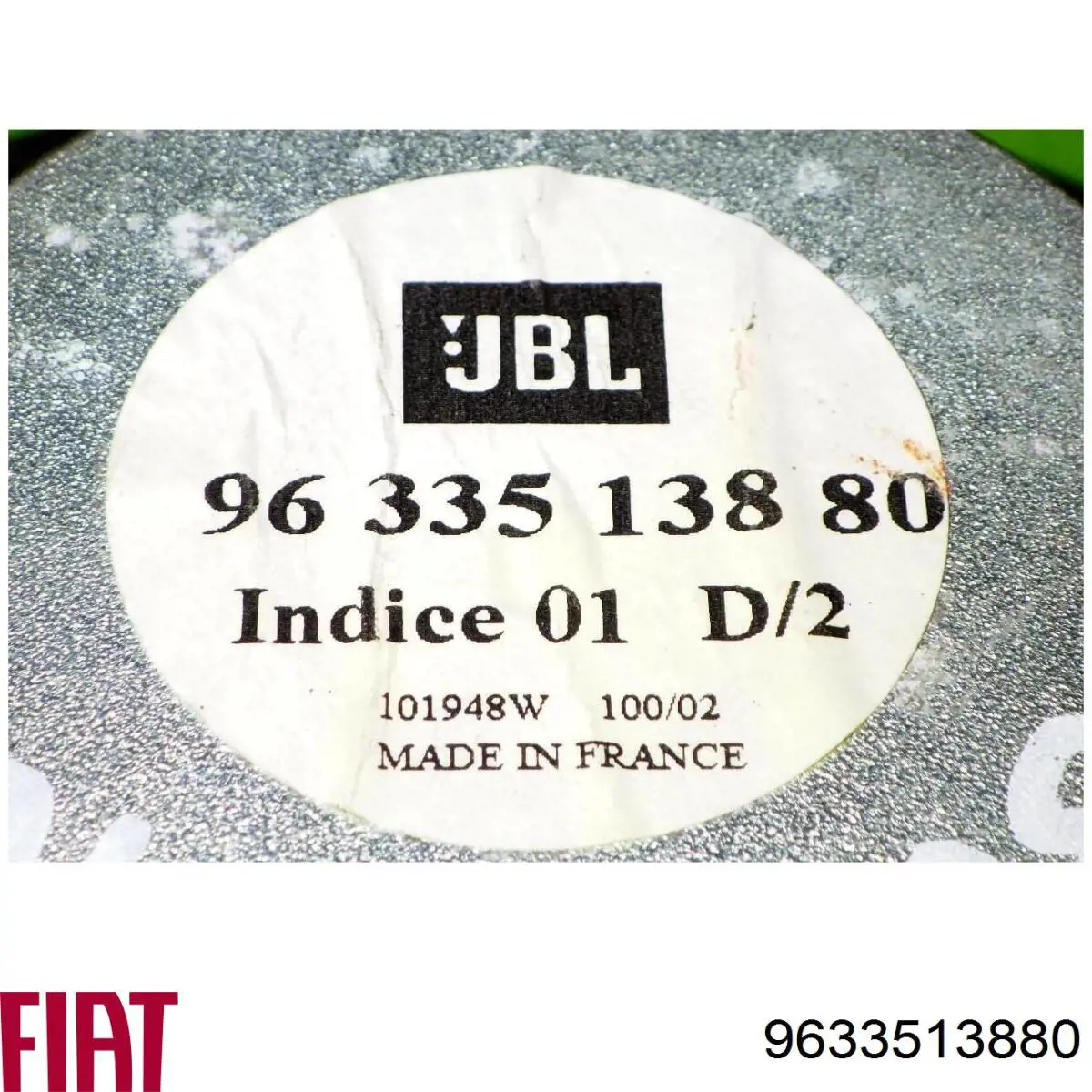  9633513880 Fiat/Alfa/Lancia