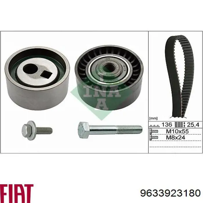 9633923180 Fiat/Alfa/Lancia correa distribucion