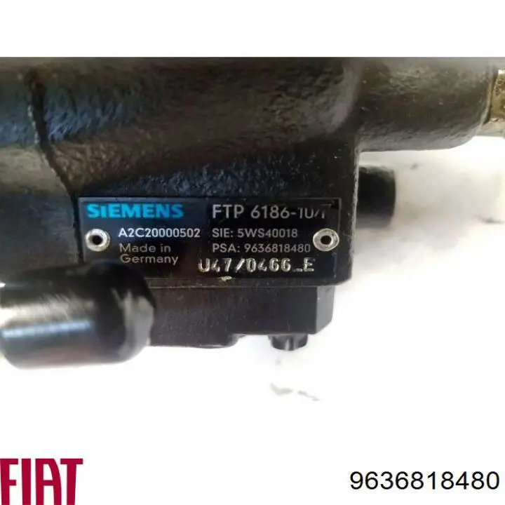 Bomba de alta presión de combustible Peugeot/Citroen 5WS40018Z precio, desde 85,67 EUR