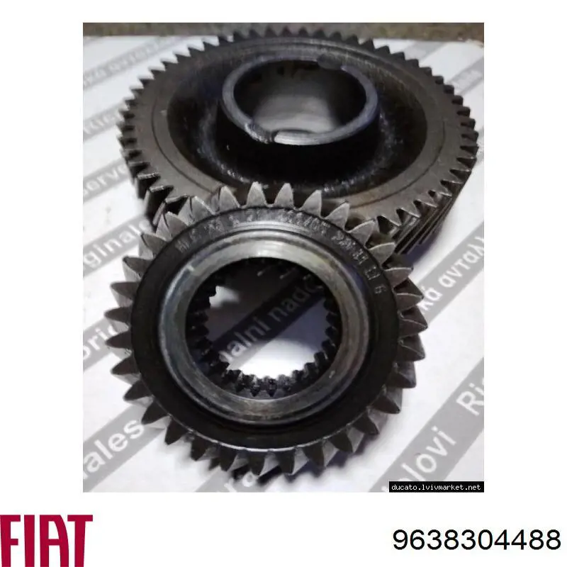 Comprar 9638304488 Fiat/Alfa/Lancia Engranaje conducido de quinta velocidad