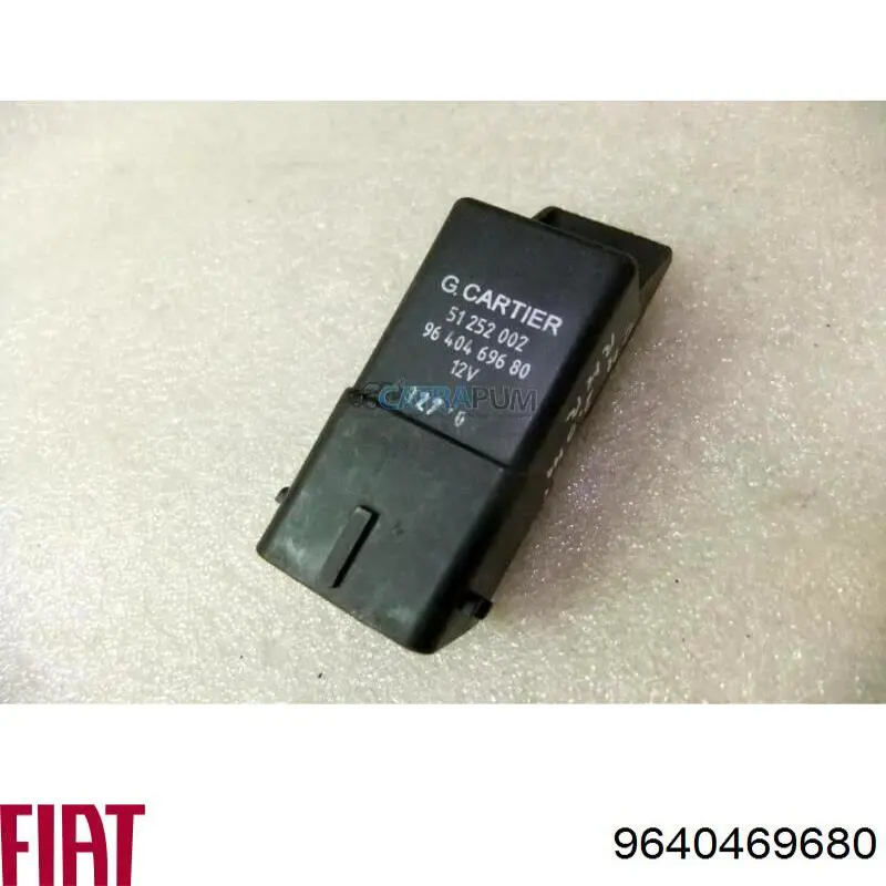 Relé de bujía de precalentamiento Peugeot 406 8B