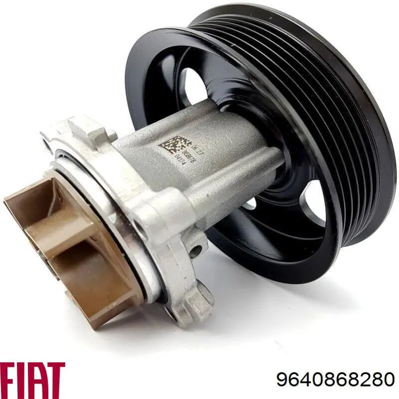 9640868280 Fiat/Alfa/Lancia Brida del sistema de refrigeración (triple unión)