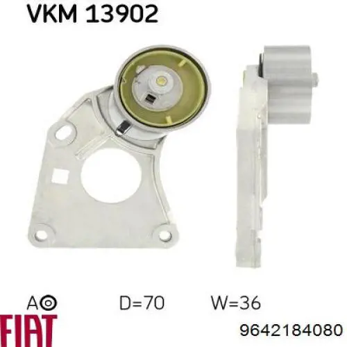 Tensor, correa dentada Peugeot 406 8B