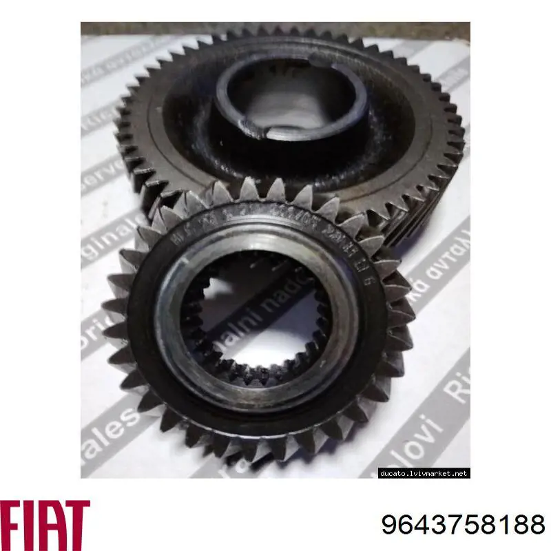 Engranaje conducido de quinta velocidad Fiat/Alfa/Lancia 9643758188 precio, desde 214,05 EUR