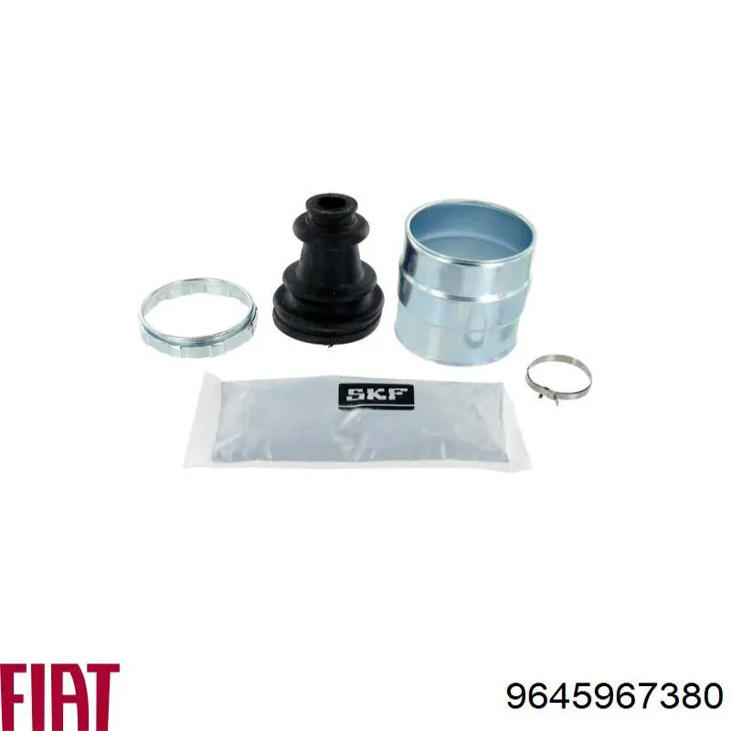 9645967380 Fiat/Alfa/Lancia fuelle, árbol de transmisión delantero exterior