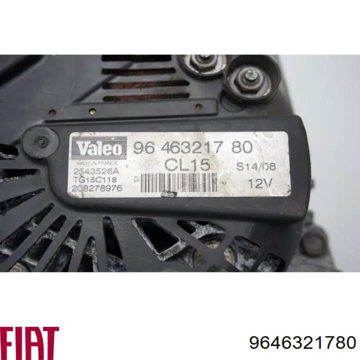 Comprar 9646321780 Fiat/Alfa/Lancia Dynamo