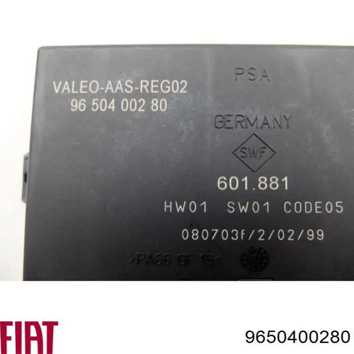  Fiat/Alfa/Lancia 9650400280 precio, desde 46,46 EUR