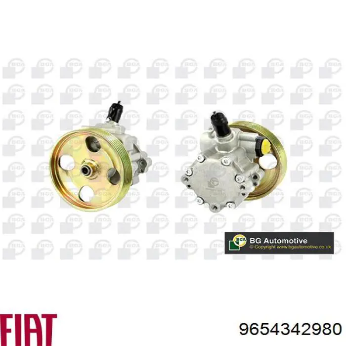 9654342980 Fiat/Alfa/Lancia Bomba hidráulica de dirección